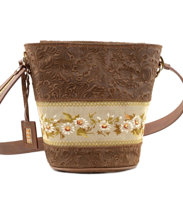 Bucket Full Of Flowers Handbag