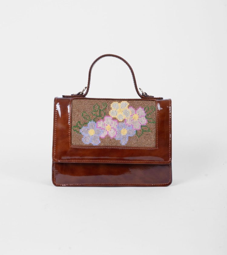 A Winter Bouquet Handbag