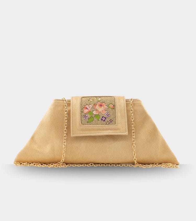 Roses And Lilies Handbag