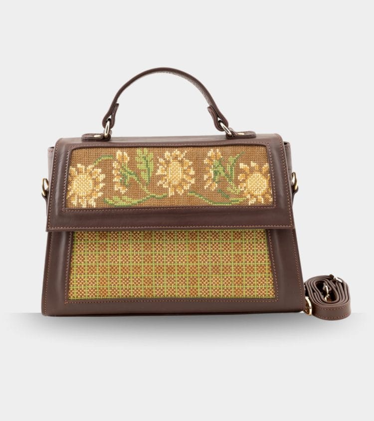 Flowers On The Fence Handbag