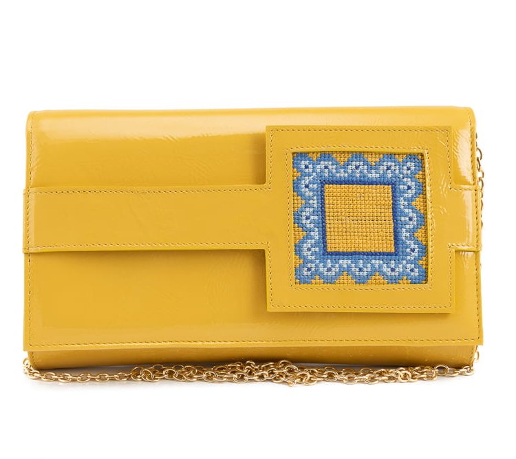 Flower Box / Yellow Handbag