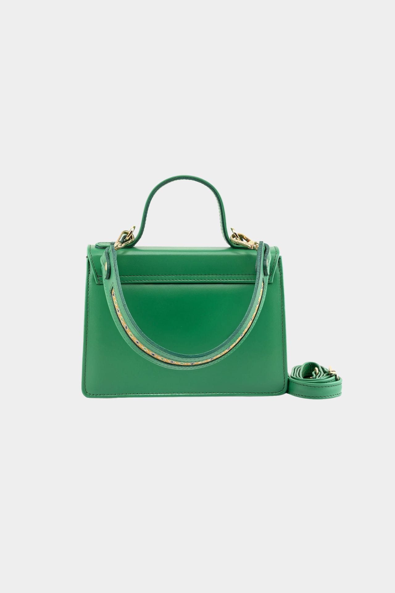 Shoulder Mix And Match / Green Handbag -