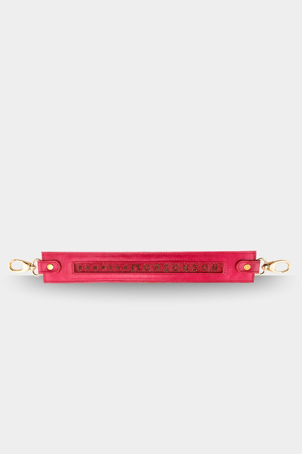 Pink flowery strap